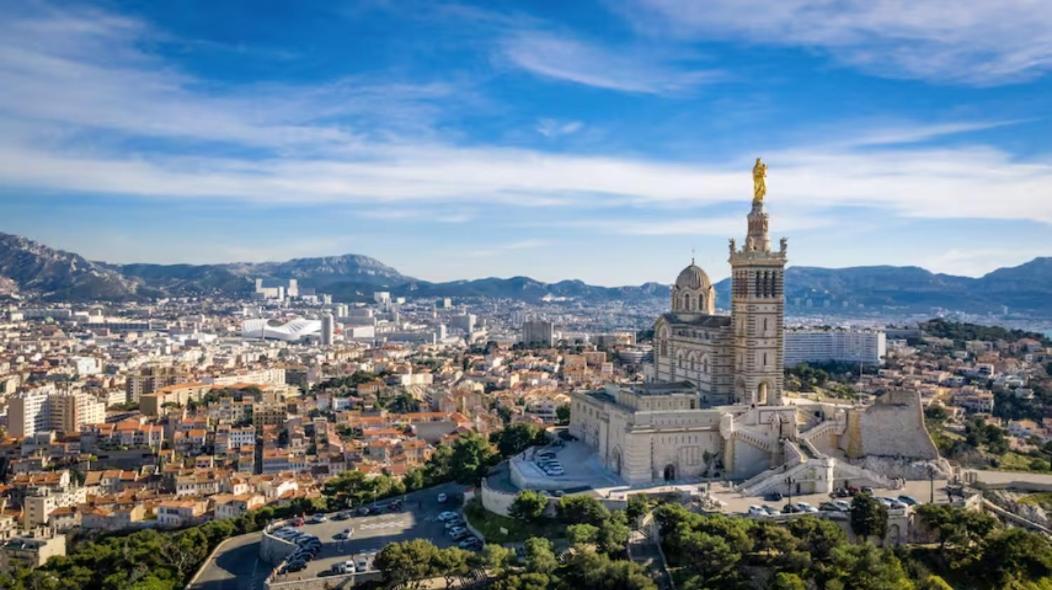 Studio Vieux-Port Vue Basilique Notre-Dame Marsilya Dış mekan fotoğraf