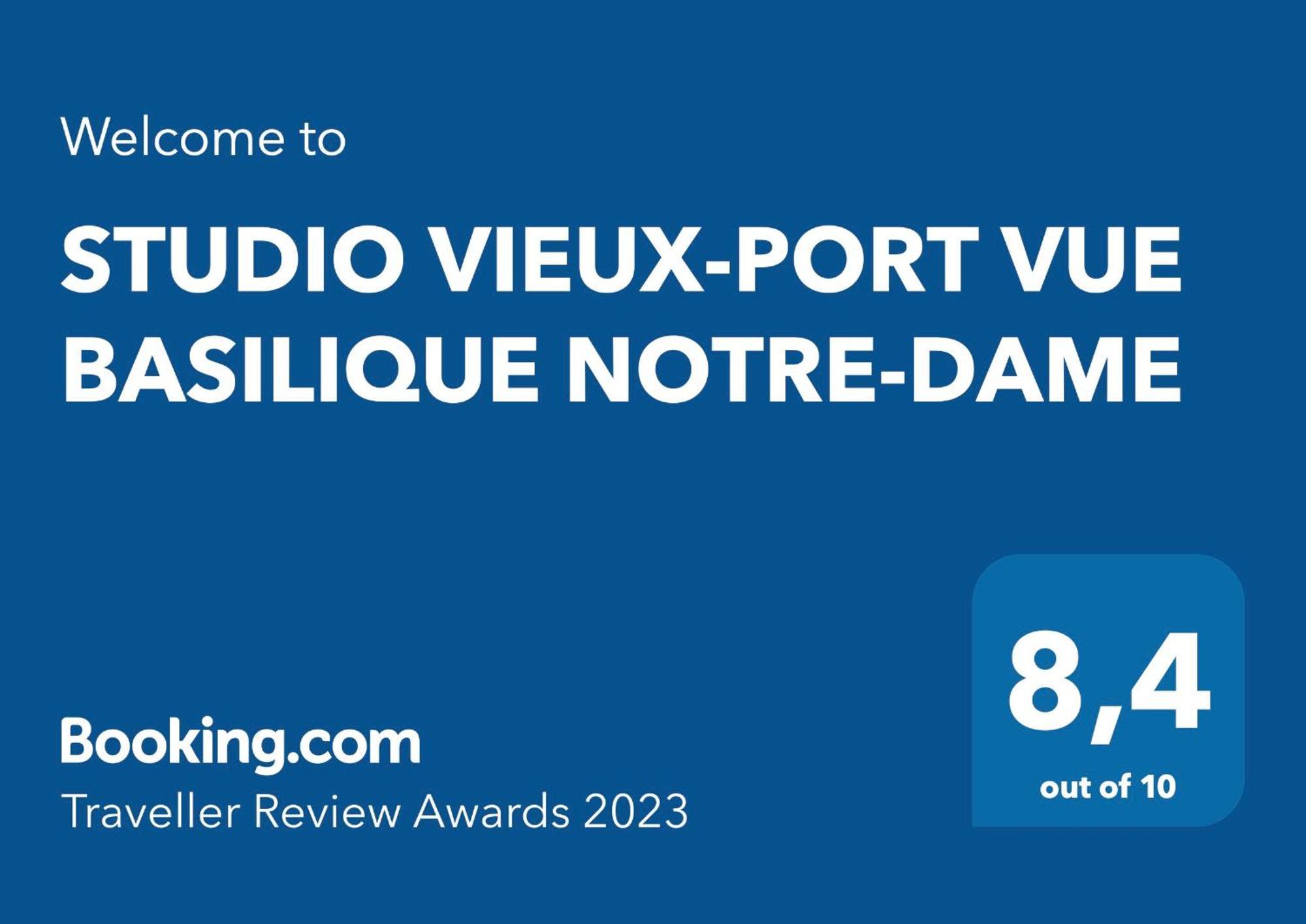 Studio Vieux-Port Vue Basilique Notre-Dame Marsilya Dış mekan fotoğraf
